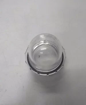 Visor (Copinho) de Retrolavagem + Borracha de Vedação (Oring) Albacete Para Válvula Filtro