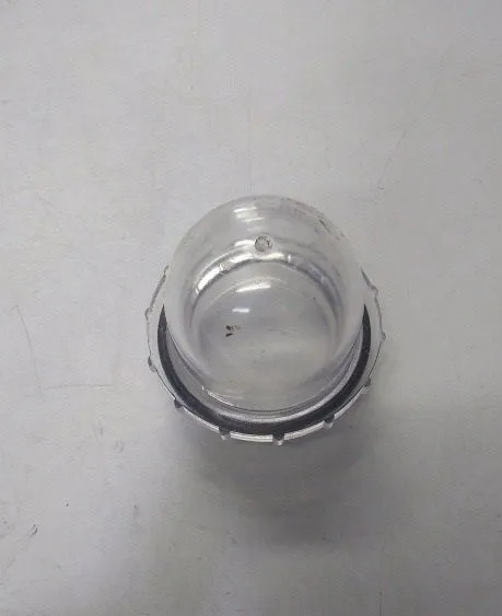 Visor (Copinho) de Retrolavagem + Borracha de Vedação (Oring) Albacete Para Válvula Filtro