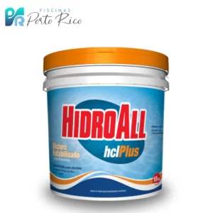 Balde de Cloro Hcl Plus 10kg - Hidroall
