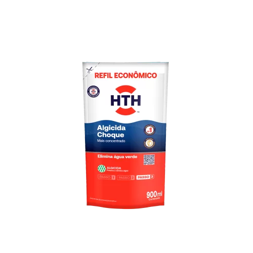 Algicida Choque Refil Solução verde 900 ML – HTH